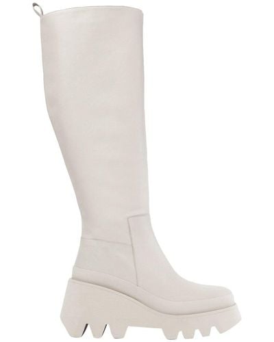 Paloma Barceló Cory Leather Boot - White