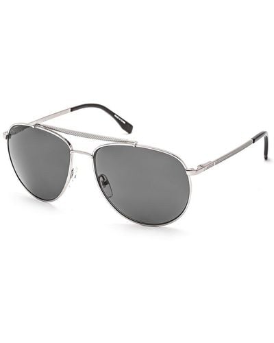 Lacoste L177Sp 714 59Mm Polarized Sunglasses - Grey