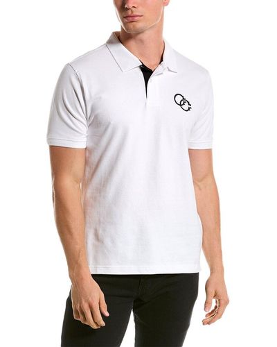 Class Roberto Cavalli Polo Shirt - White