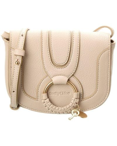 See By Chloé Leather Crossbody - Natural