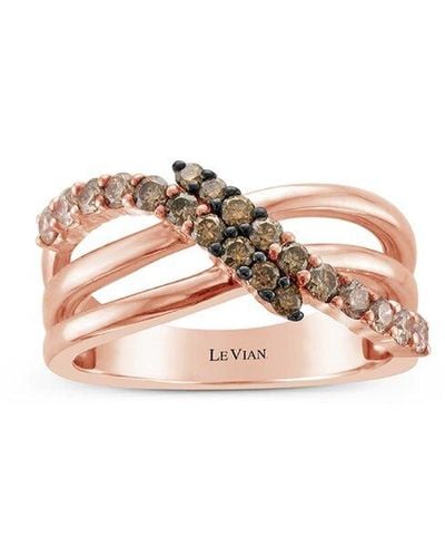 Le Vian Le Vian 14k Strawberry Gold 0.63 Ct. Tw. Diamond Ring - Multicolour