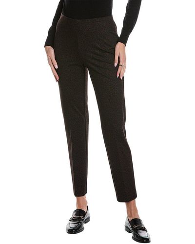 Anne Klein Hollywood Straight Ankle Pant - Black