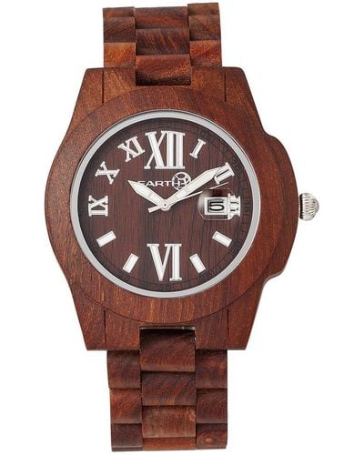 Earth Wood Unisex Heartwood Watch - Multicolor