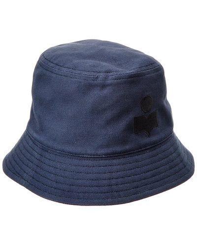 Isabel Marant Haley Bucket Hat - Blue