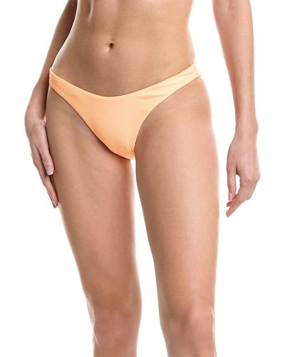 VYB Chelsea High Scoop Bikini Bottom - Orange