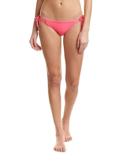 Shoshanna String Bikini Bottom - Pink