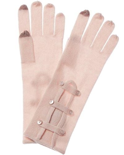 Forte Military Cashmere Tech Gloves - Pink