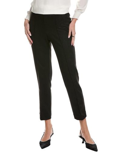 Anne Klein Hollywood Straight Ankle Pant - Black