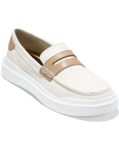 Cole Haan Gp Rally Canvas Loafer - White