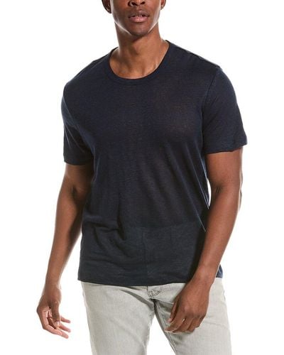 Onia Chad Linen T-shirt - Black