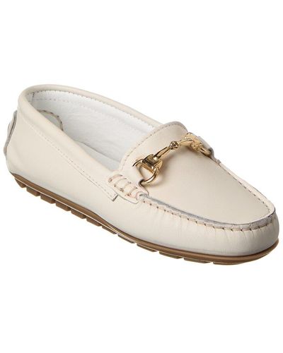 Bruno Magli Emilia Leather Loafer - White