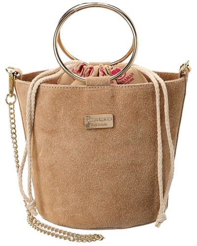 Persaman New York #1056 Leather Tote - Brown