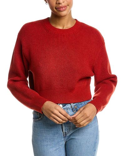 Line & Dot Ami Sweater - Red