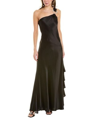 Issue New York Issue Ny Solid Gown - Black