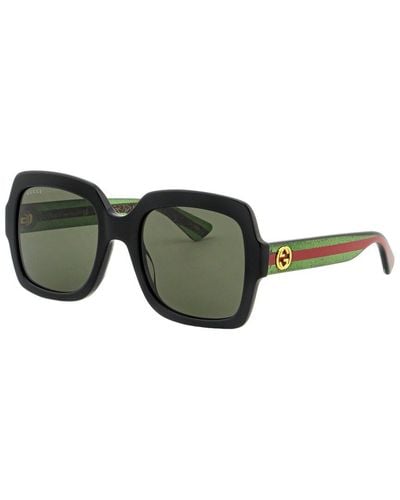 Gucci GG0036SN 54mm Sunglasses - Green