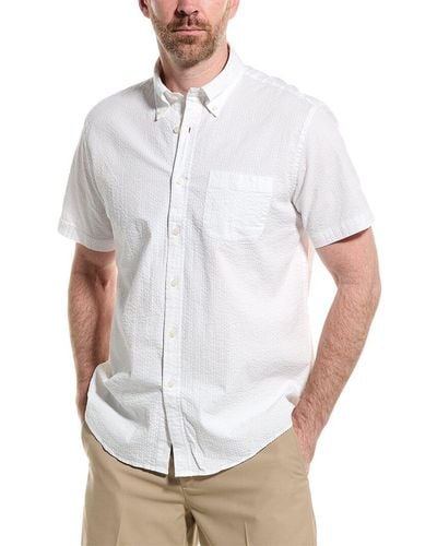 Brooks Brothers Seersucker Regular Shirt - White