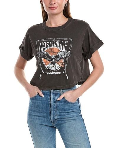 Girl Dangerous Nashville Hawk T-shirt - Black
