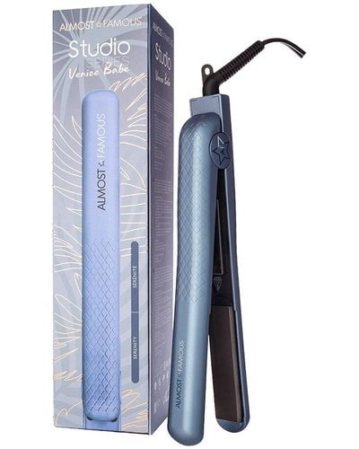 Almost Famous Venice Babe 1.25 Flat Iron - Blue