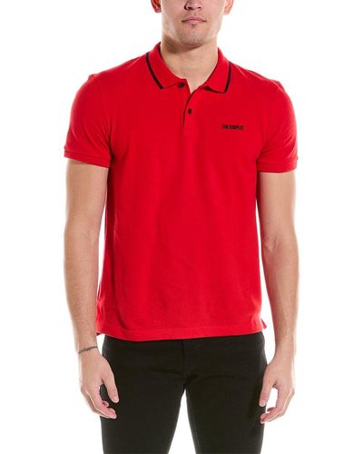 The Kooples Polo Shirt - Red