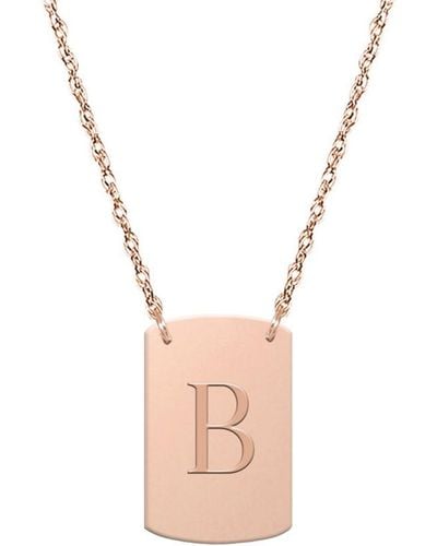 Jane basch store initial necklace