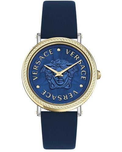 Versace V-dollar Watch - Blue