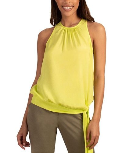 Trina Turk Summerland Top - Yellow