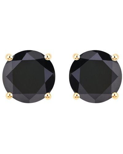 Diana M. Jewels Fine Jewellery 14k 2.89 Ct. Tw. Diamond Studs - Black