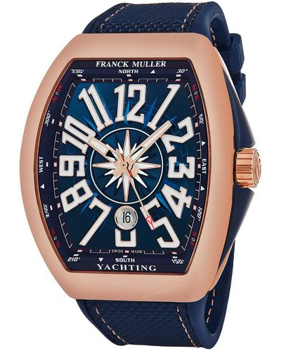 Franck Muller Vanguardyact Watch - Blue