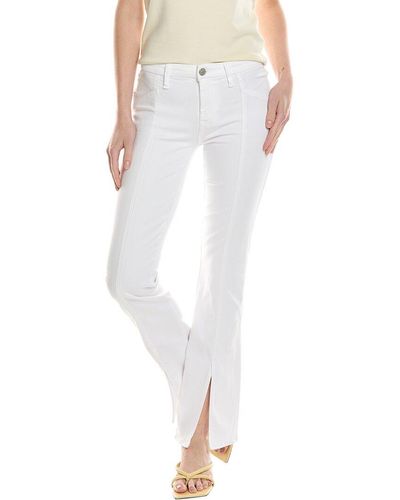 7 For All Mankind Kimmie Clean White Crop Jean