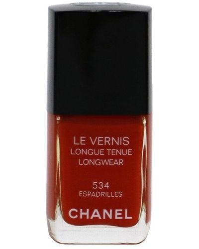 Chanel 0.46Oz #534 Espadrilles Nail Polish - Red