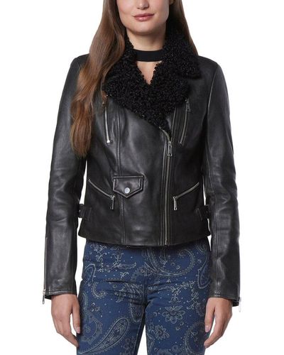 Andrew marc clearance felicity leather jacket