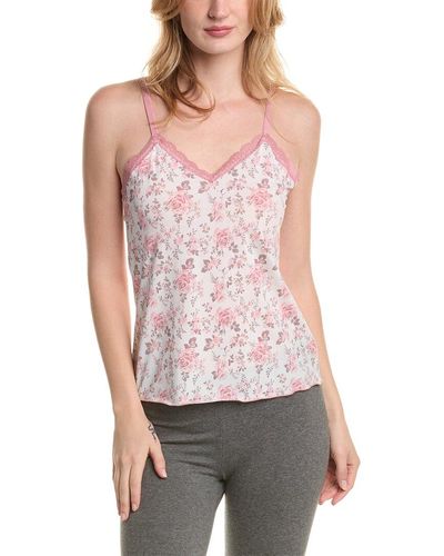 Honeydew Intimates Aiden Micro & Lace Cami - Red