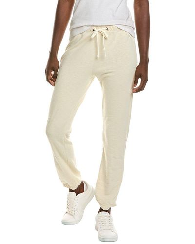 James Perse French Terry Sweat Pant - Natural