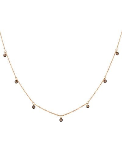 Le Vian Le Vian 14k Rose Gold 0.31 Ct. Tw. Diamond Necklace - Metallic