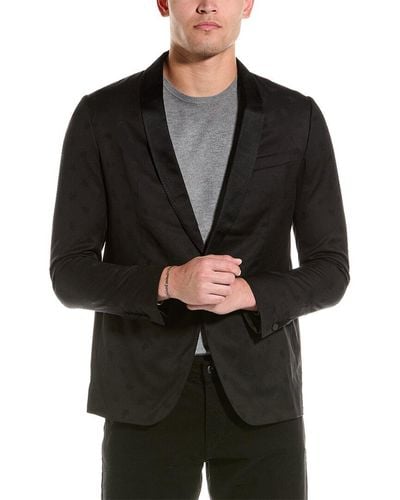 Lanvin Wool & Silk-blend Jacket - Black