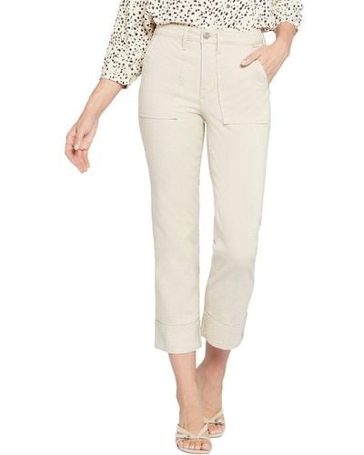 NYDJ Relaxed Feather Straight Leg Jean - Natural