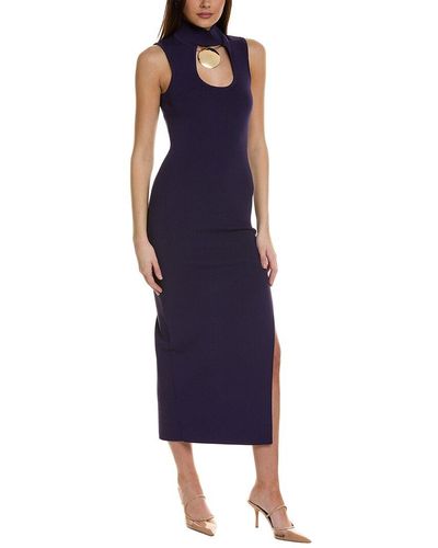 Nicholas Mia Choker Sheath Dress - Blue