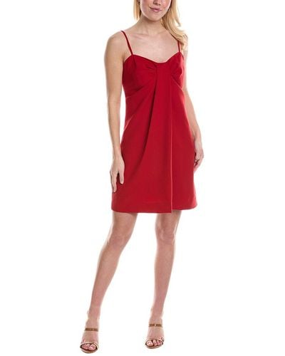 Halston Kenia Cocktail Dress - Red