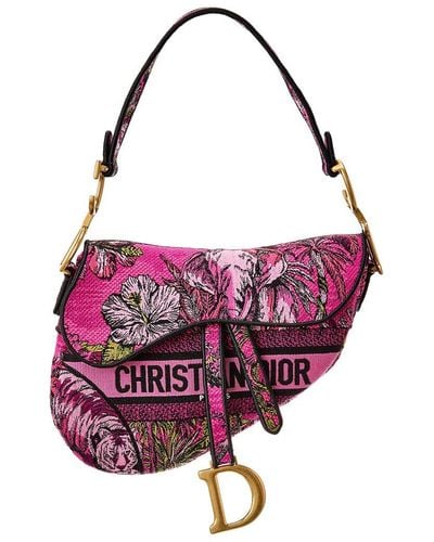 Dior Dior Saddle Bag - Pink