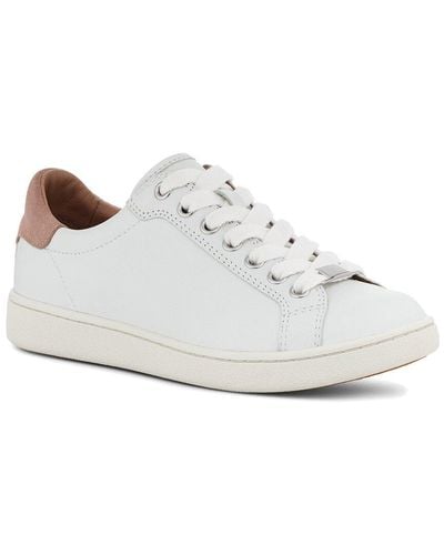 Ugg top leather sneakers