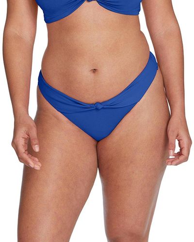 Robin Piccone Olivia Bikini Bottom - Blue