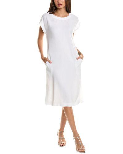 Piazza Sempione Shift Dress - White