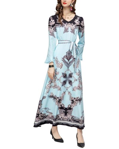 BURRYCO Maxi Dress - Blue