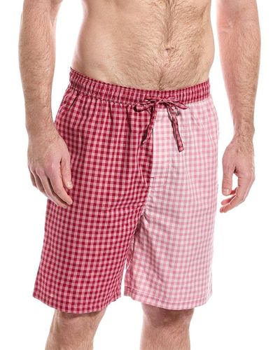 Original Penguin Gingham Check Short - Pink