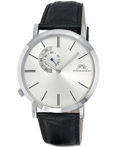 Porsamo Bleu Leather Watch - Multicolor