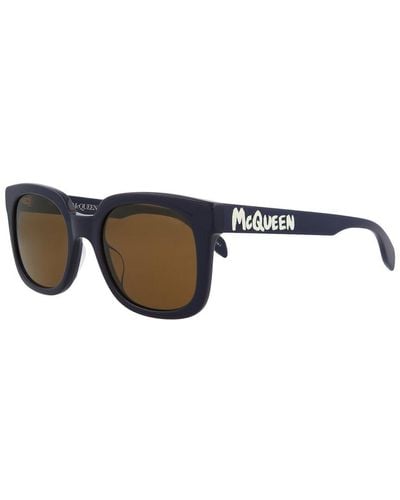 Alexander McQueen Am0328s 54mm Sunglasses - Brown