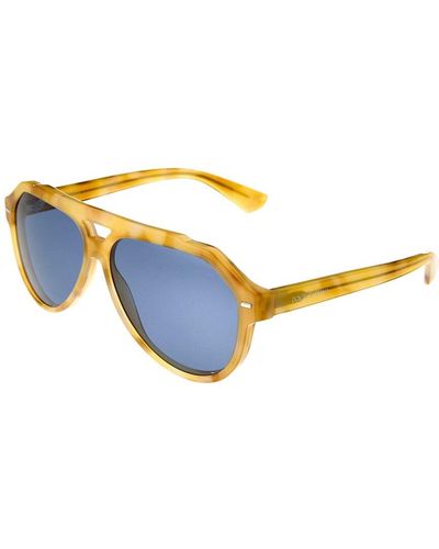 Dolce & Gabbana 60mm Polarized Sunglasses - Blue