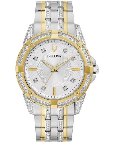Bulova Watch & Bracelet - Metallic