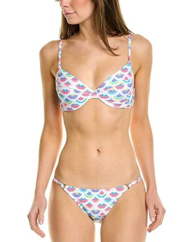 Nanette Lepore 2pc Dahlia Bikini Set - Blue