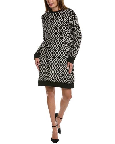 Max Mara Cadine Wool, Mohair & Cashmere-blend Sweaterdress - Black